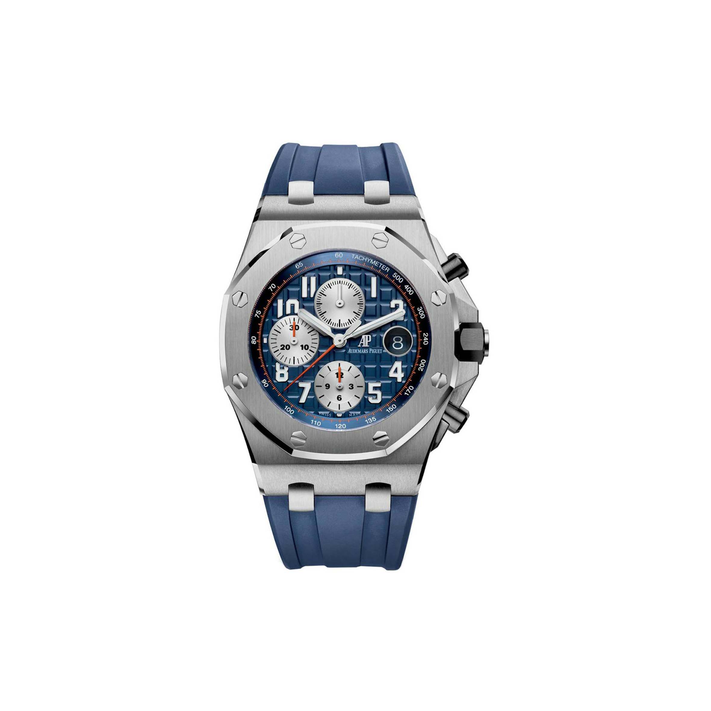 audemars P*g*et royal oak offshore 42 mm blue watch 26470st.oo.a027ca.01